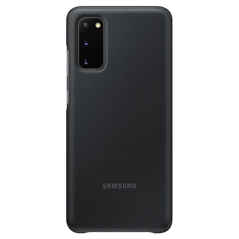 Samsung G980F Galaxy S20/G981F Galaxy S20 5G Smart Clear View Cover EF-ZG980CBEGEU - Black
