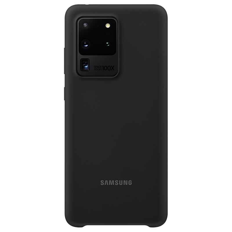 Samsung G988F Galaxy S20 Ultra 5G Silicon Cover EF-PG988TBEGEU - Black