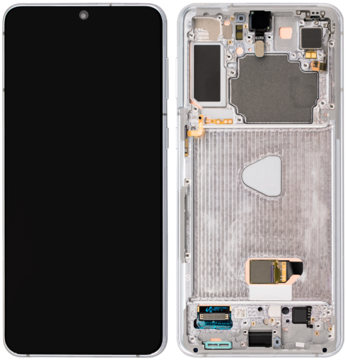 Samsung SM-G996B Galaxy S21 Plus LCD Display + Touchscreen + Frame - GH82-24553C/GH82-24554C - Silver