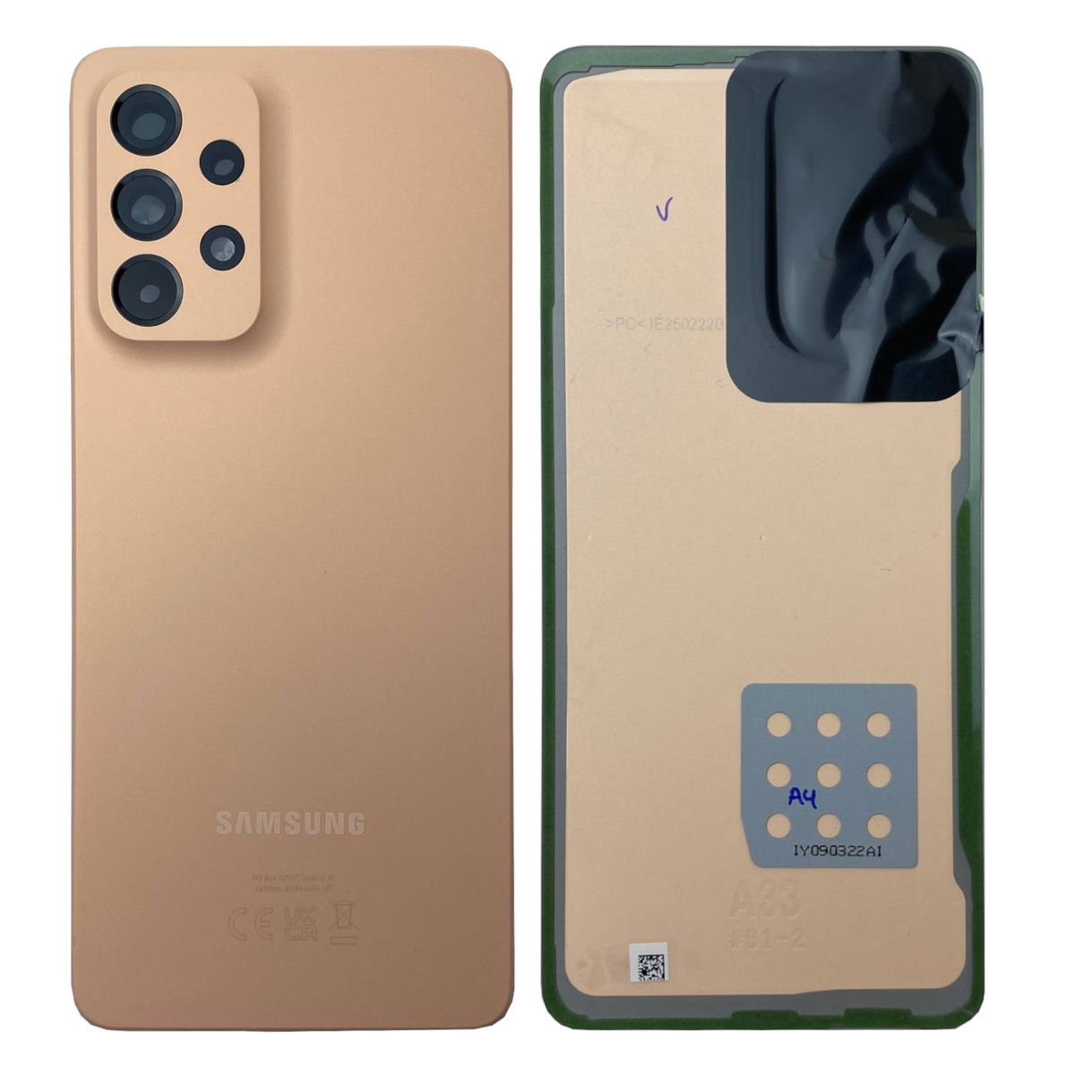 Samsung SM-A336B Galaxy A33 5G Backcover - GH82-28042D - Peach