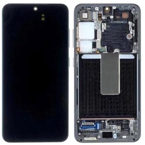 Samsung SM-S916B Galaxy S23 Plus LCD Display + Touchscreen + Frame - GH82-30476F/GH82-30477F/GH82-31123F - Lime