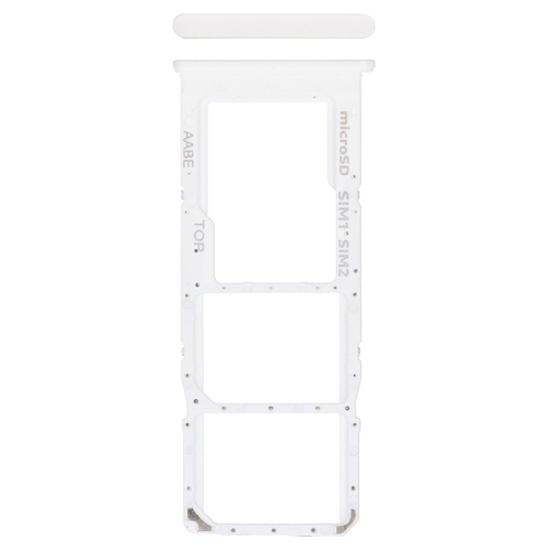 Samsung SM-A125F Galaxy A12/SM-A127F Galaxy A12 Nacho Simcard Holder - GH98-46124B - White