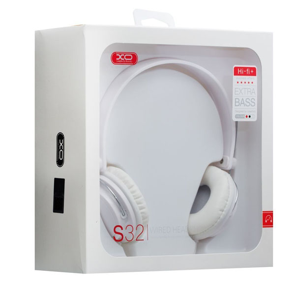 XO - S32 - Stereo Wired Headphones - White