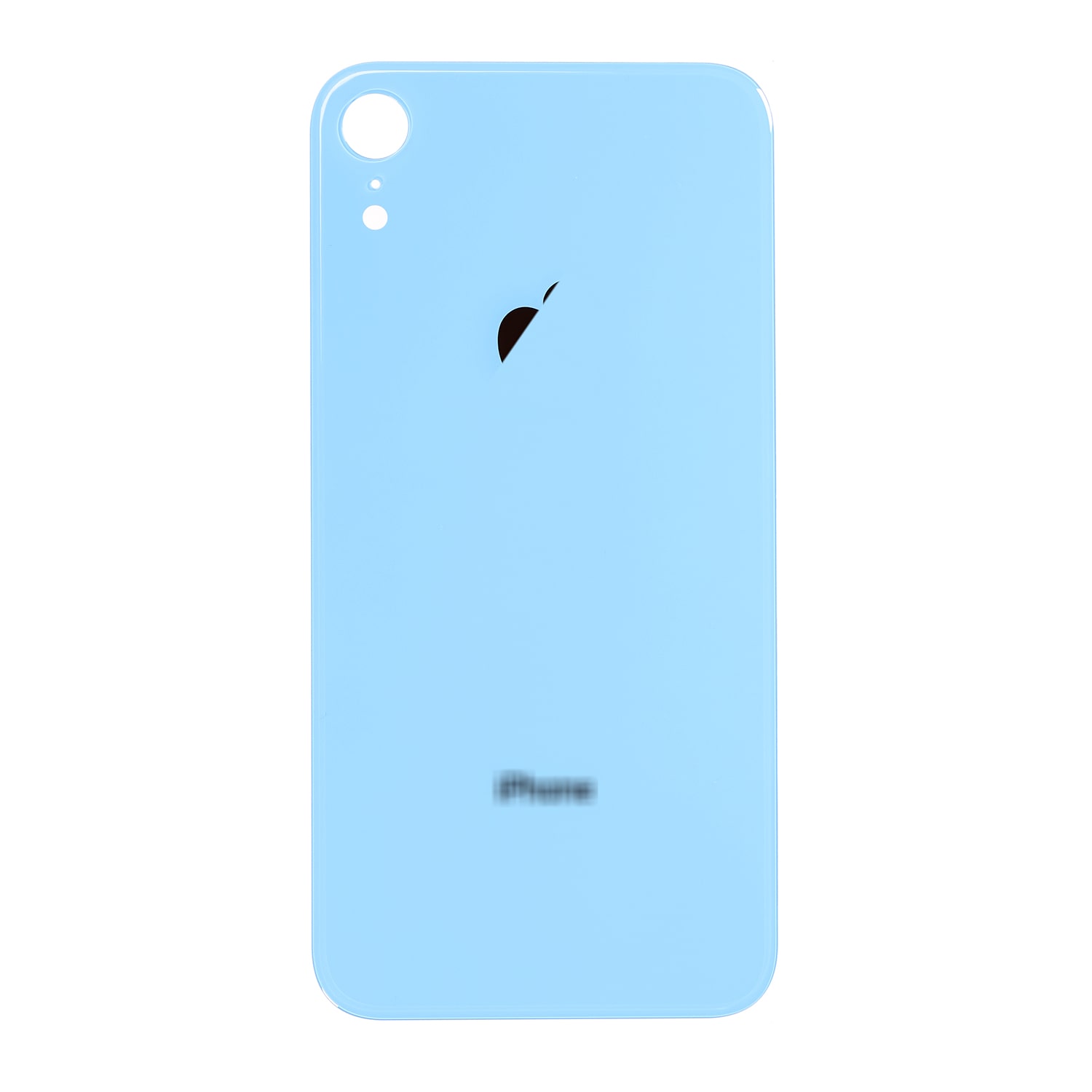 Apple iPhone XR Backcover Glass - (Wide Camera Opening) - Blue