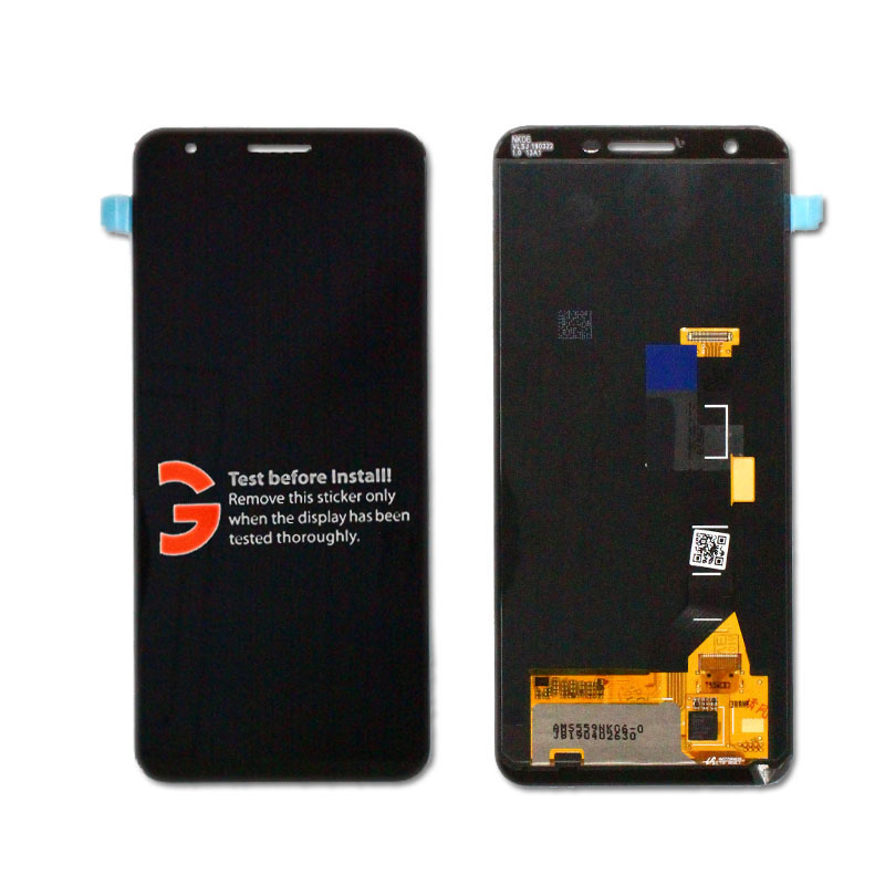 Google Pixel 3a (G020A/E/F/G/H) LCD Display + Touchscreen 20GS4BW0001 Black