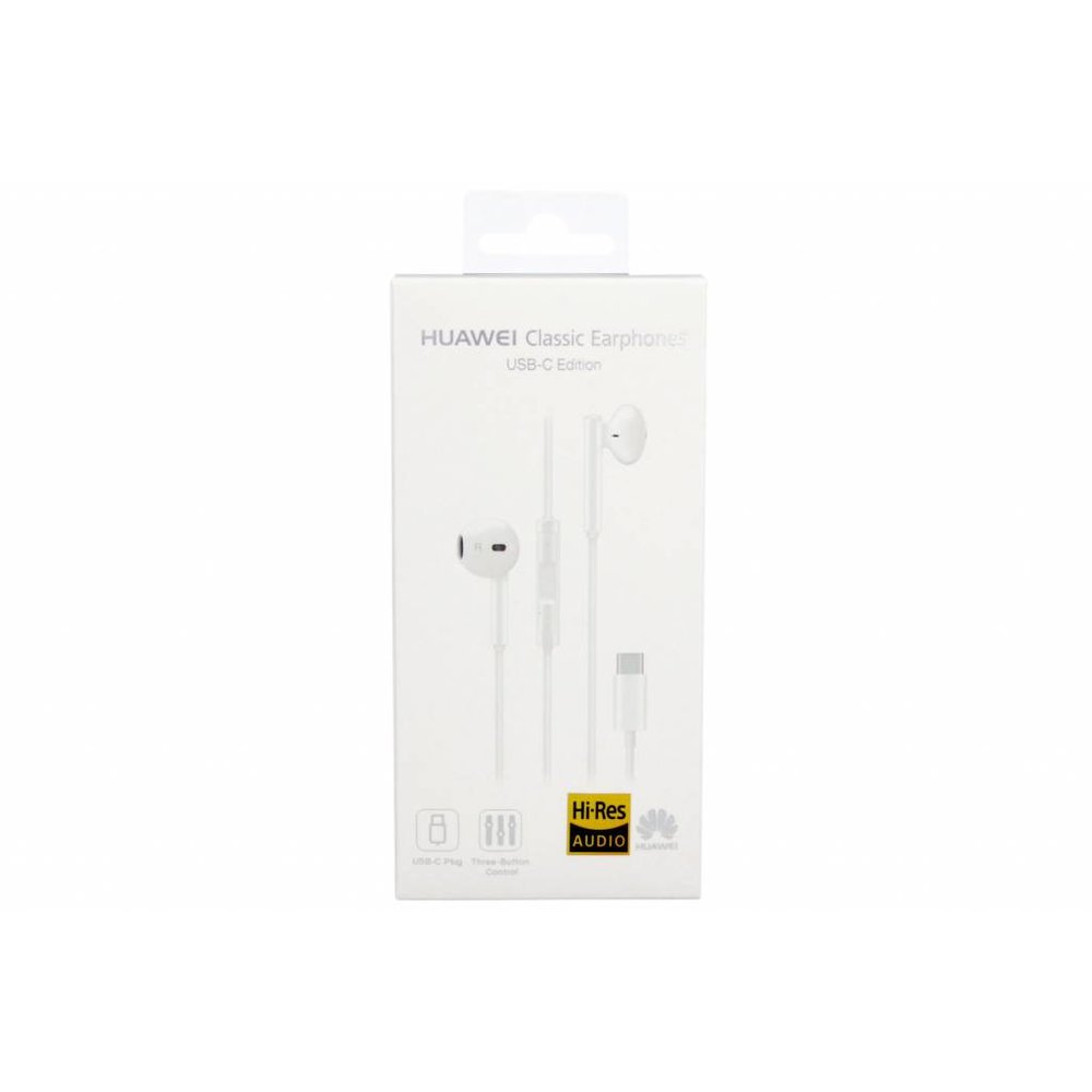 Huawei Classic Earphones - USB-C Edition - CM33 - White - 55030088