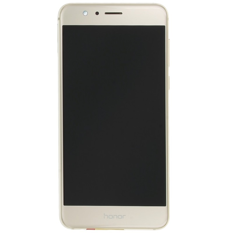 Huawei Honor 8 LCD Display + Touchscreen + Frame Gold 02350USE Incl. Battery and Parts