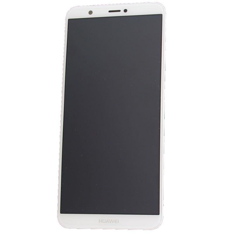 Huawei P Smart (FIG-LX1)  LCD Display + Touchscreen + Frame White 