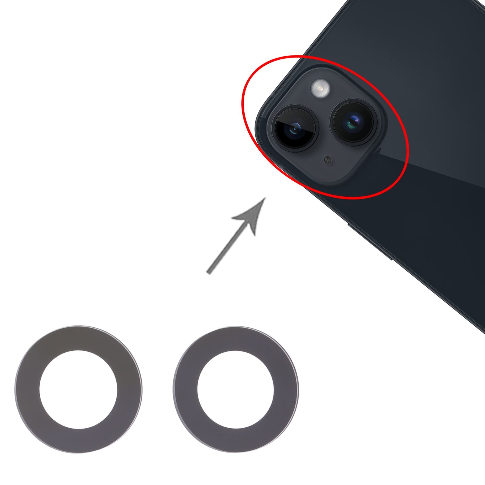 Apple iPhone 14/iPhone 14 Plus Camera Lens 