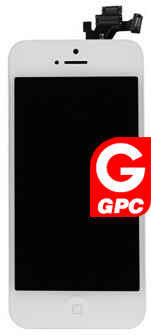 Apple iPhone 5G LCD Display + Touchscreen - OEM Quality - White