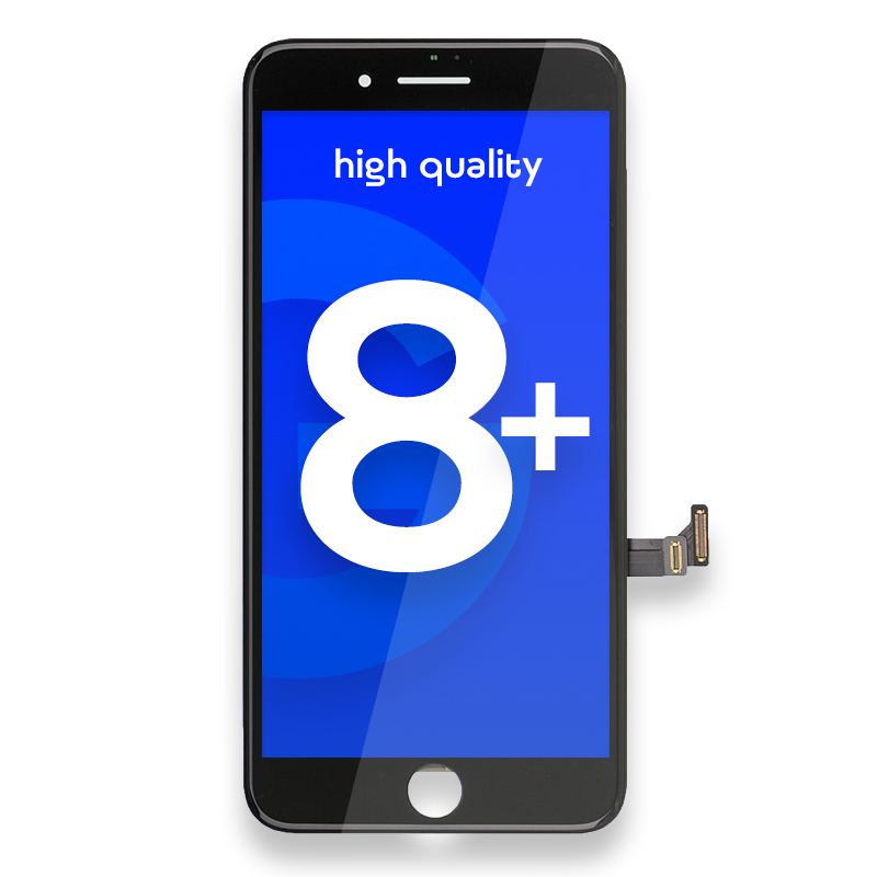 Apple iPhone 8 Plus LCD Display + Touchscreen - High Quality - Black