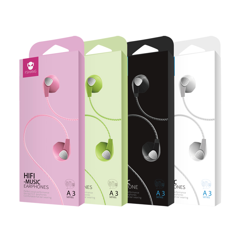 Fshang Smartphones Headset - A3 Series - Black