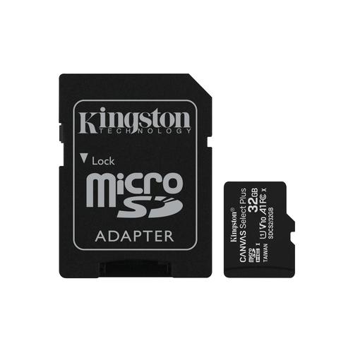 Kingston MicroSD Card - Incl. Adapter - 32GB