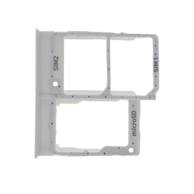 Samsung SM-A202F Galaxy A20e Simcard holder + Memorycard Holder GH98-44377B White