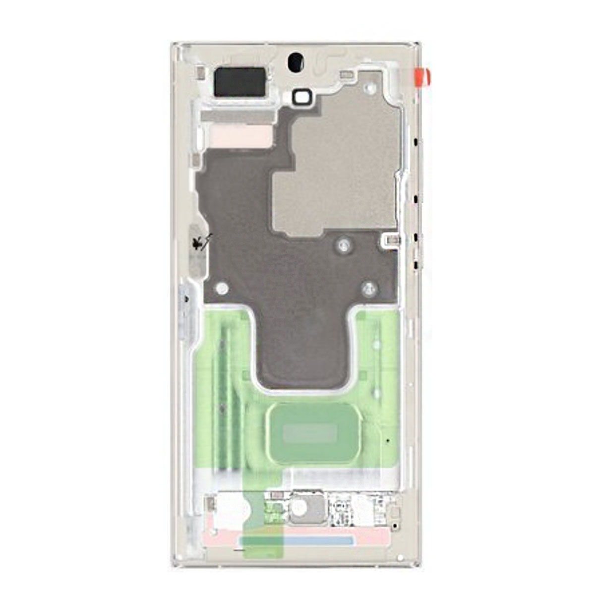 Samsung SM-S918B Galaxy S23 Ultra LCD Frame - GH96-15833B - Cream