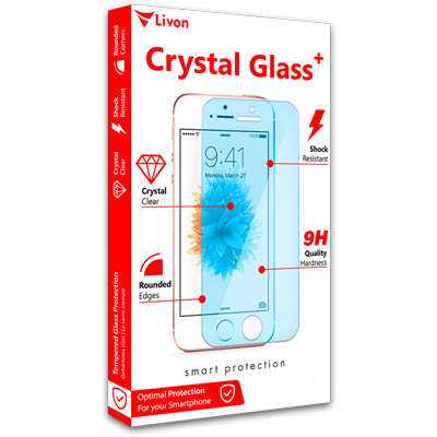 Livon Apple iPhone 6 Plus Tempered Glass 0.3mm - 2,5D Full Black