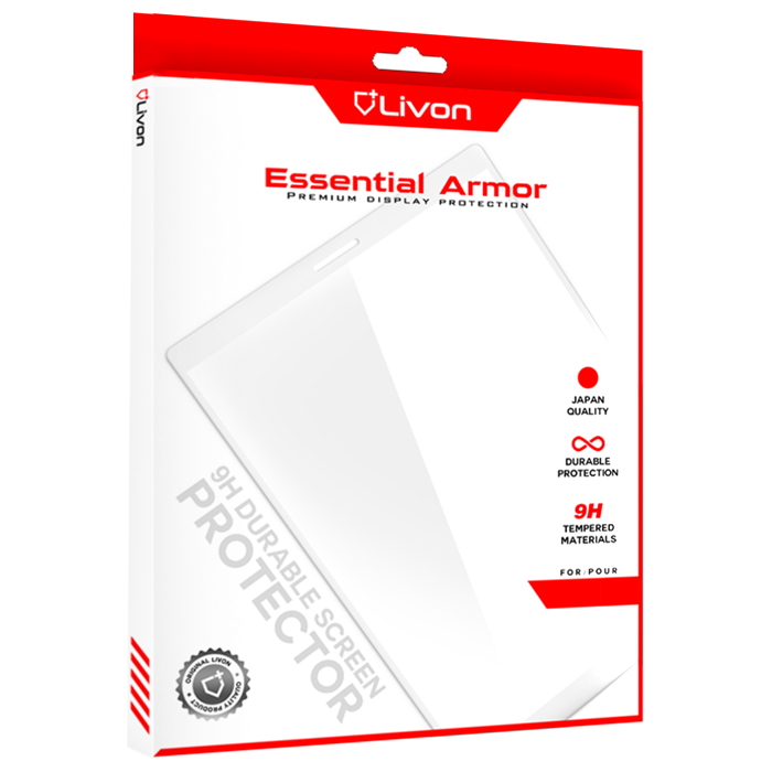 Livon Samsung SM-T870 Galaxy Tab S7 (WiFi)/SM-T875 Galaxy Tab S7 (4G/LTE) Tempered Glass - 0,3mm -2.5D