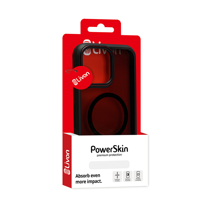 Livon iPhone 13 Pro PowerSkin - Onyx Black