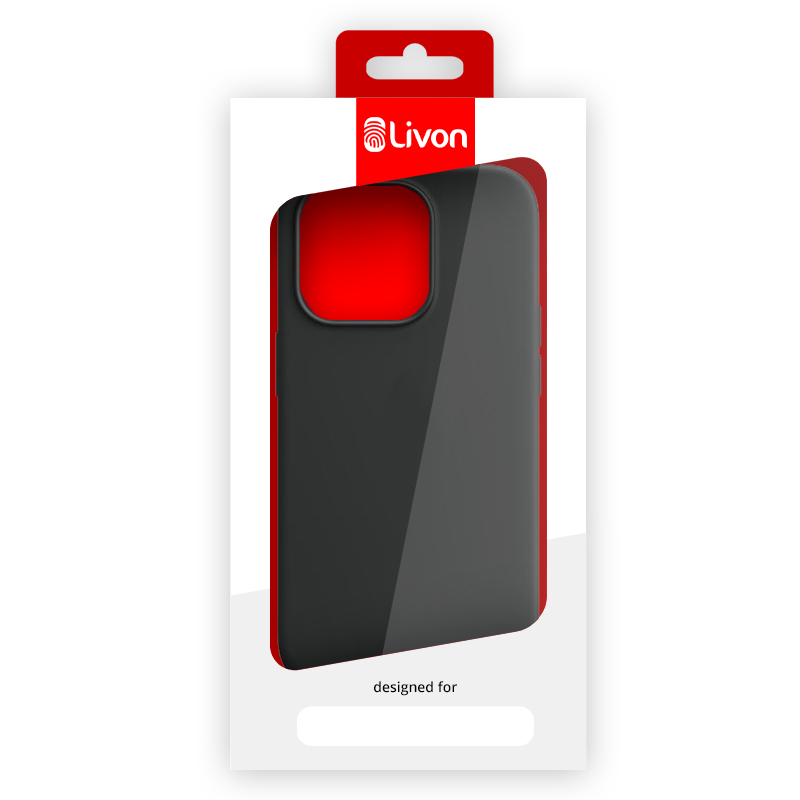 Livon iPhone 13 Pro SoftSkin - Black