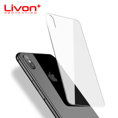 Livon Apple iPhone X Tempered Glass For Rear 0.3mm - 2,5D 