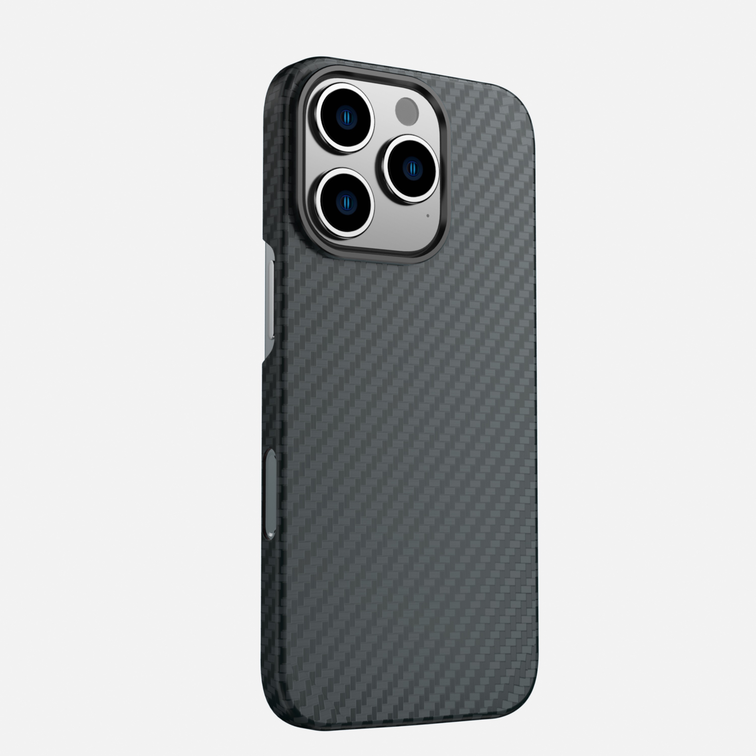 Swissten iPhone 15 Pro MagCarbon Case - 35503005 - Black