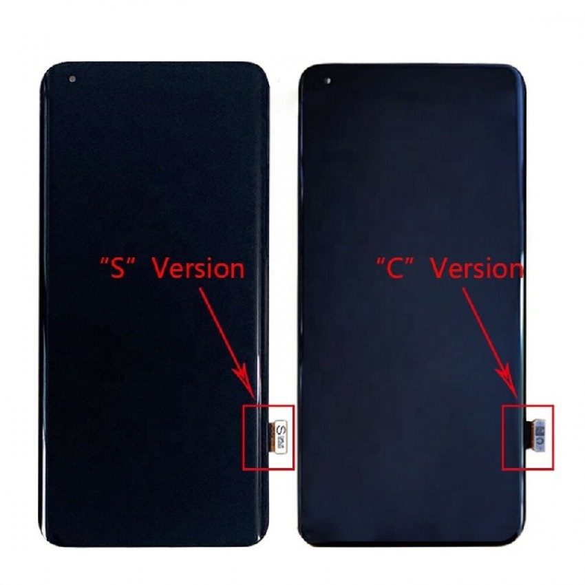 Xiaomi Mi 10 Pro (M2001J1G)/Mi 10 (M2001J2G) LCD Display + Touchscreen - (S Version) - Black
