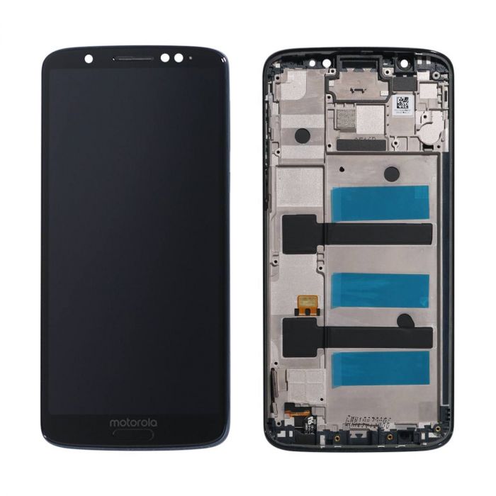 Motorola Moto G6 Plus (XT1926) LCD Display + Touchscreen + Frame - 5D68C10083 - Indigo
