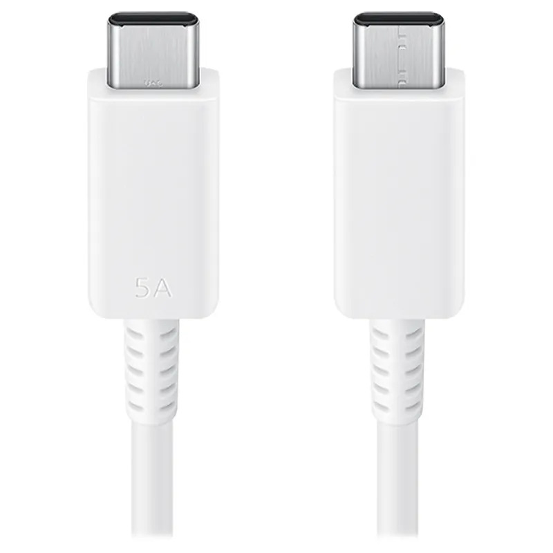 Samsung USB-C Cable To USB-C Cable - 5A - 1.8m - EP-DX510JWEGEU - White