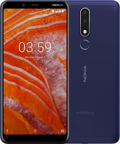 Nokia 3.1 Plus - Dual SIM - 32GB - Blue
