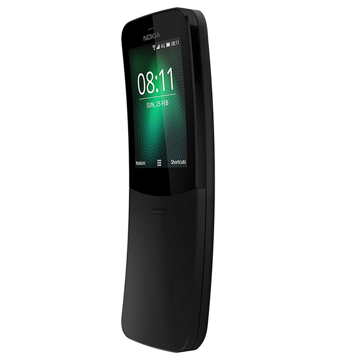Nokia 8110DS - Dual SIM - 4GB - Black