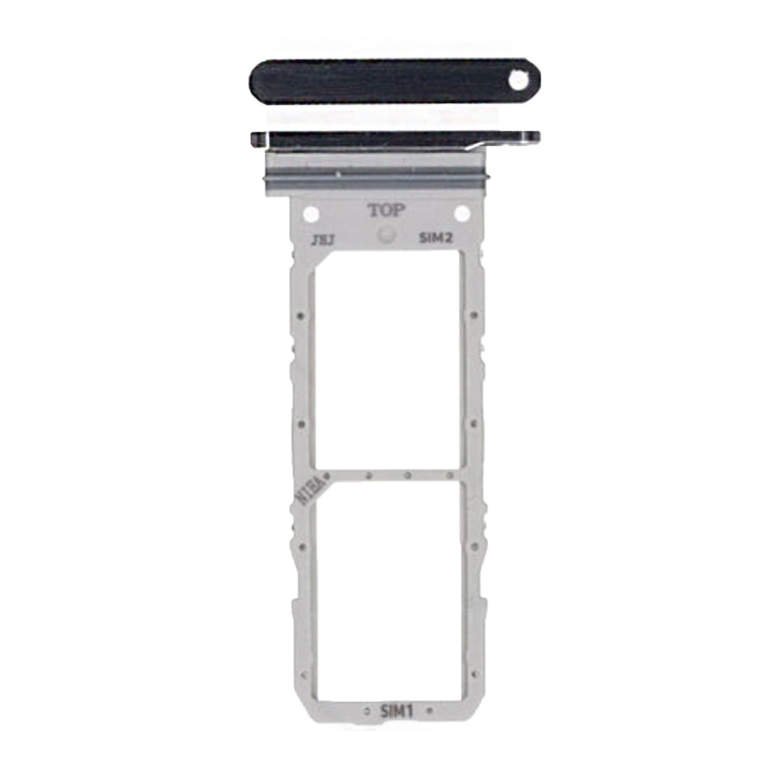 Samsung SM-N980F Galaxy Note 20/SM-N981F Galaxy Note 20 5G Simcard holder + Memorycard Holder GH98-45734A Grey