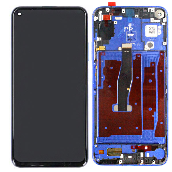 Huawei Nova 5T (YAL-L21)/Honor 20 (YAL-L21) LCD Display + Touchscreen + Frame Blue
