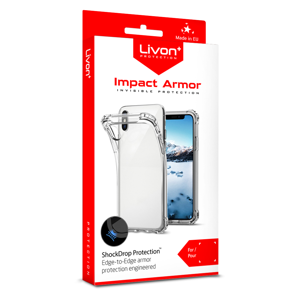 Livon Motorola Moto G7 Play (XT1952) Impact Armor - Clear