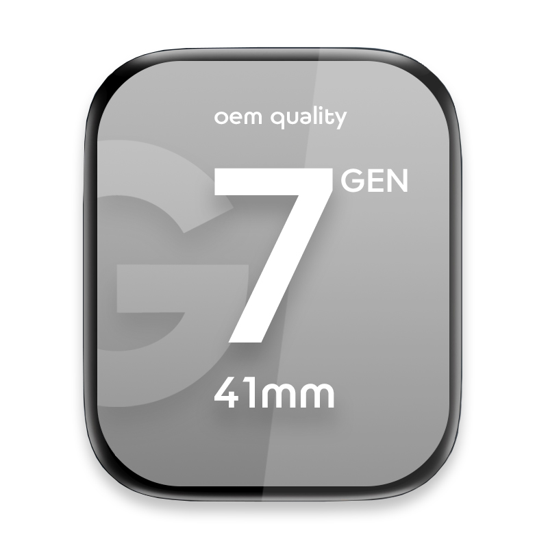 Apple Watch Series 7 41MM LCD Display + Touchscreen - Black