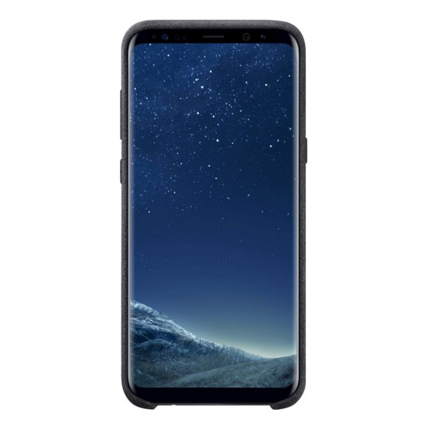 Alcantara - Samsung Cover - G955F Galaxy S8 Plus - Black