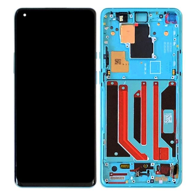 OnePlus 8 Pro (IN2023) LCD Display + Touchscreen + Frame - 1091100168/4903882 - Green