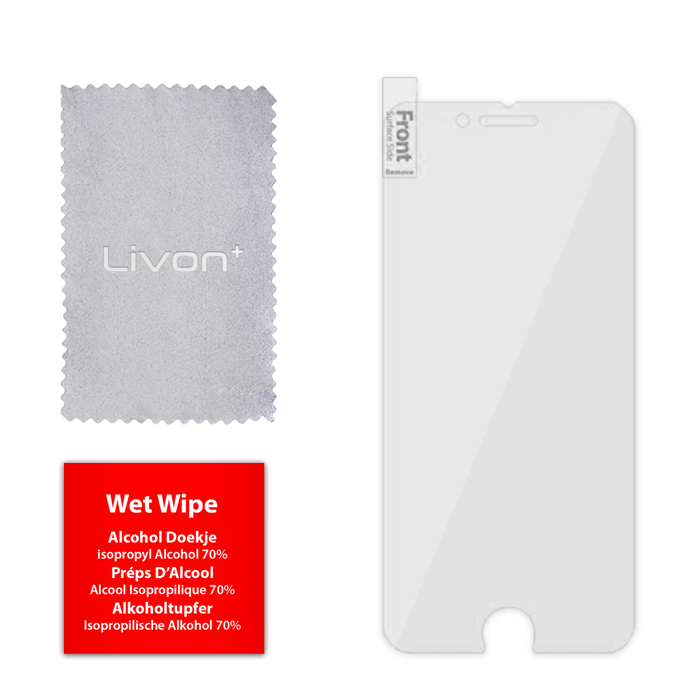 Livon Apple iPhone 6G/iPhone 6S Tempered Glass For Rear 0.3mm - 2,5D 