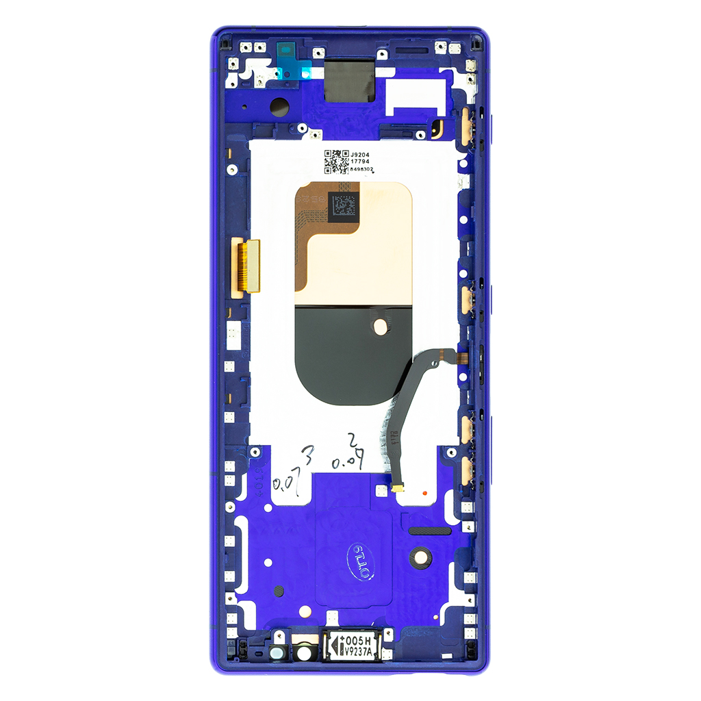 Sony Xperia 1 (J9110, J9150, J9180) LCD Display + Touchscreen + Frame 1319-0231 Purple
