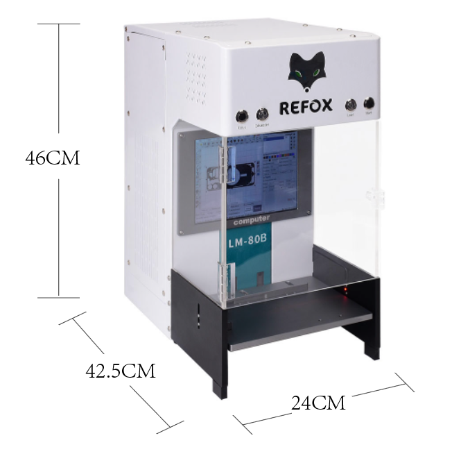 Refox 3-In-1 Back Glass Removing Laser Machine - LM-80E - 20W Laser Power