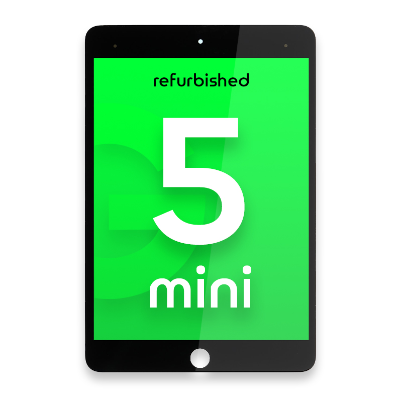 Apple iPad Mini 5 LCD Display + Touchscreen - Refurbished OEM - Black