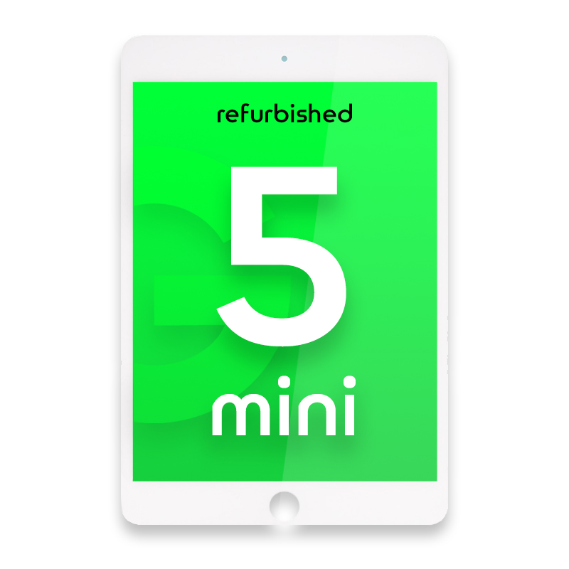 Apple iPad Mini 5 LCD Display + Touchscreen - Refurbished OEM - White