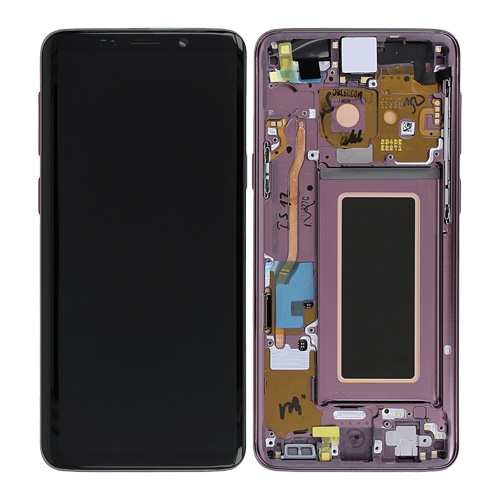 Samsung G960F Galaxy S9 LCD Display + Touchscreen + Frame - GH97-21696B/GH97-21697B/GH97-21717B/GH97-21724B/GH97-21751B - Purple