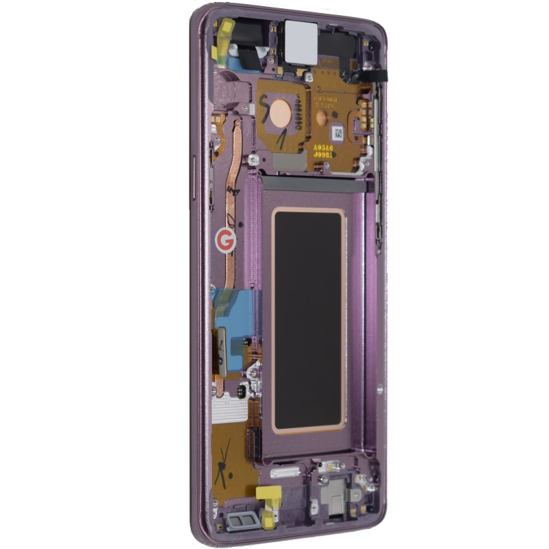 Samsung G960F Galaxy S9 LCD Display + Touchscreen + Frame - GH97-21696B/GH97-21697B/GH97-21717B/GH97-21724B/GH97-21751B - Purple
