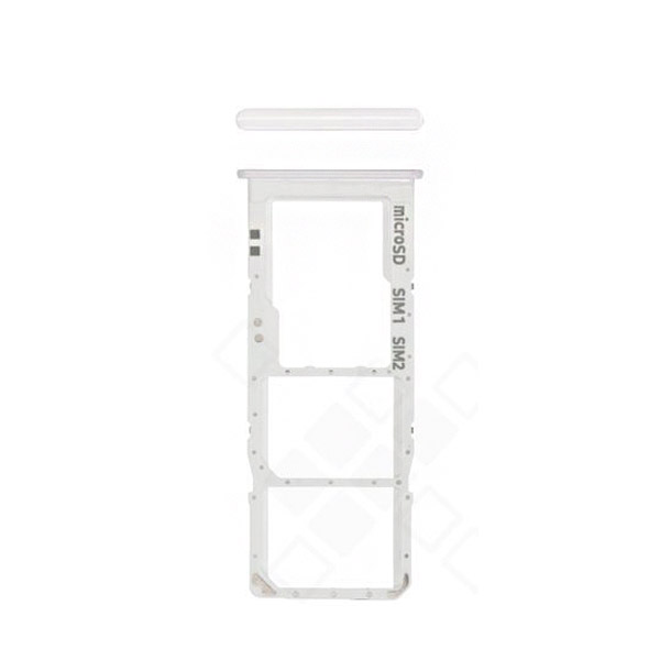 Samsung SM-A307F Galaxy A30s Simcard holder + Memorycard Holder GH98-44769D White