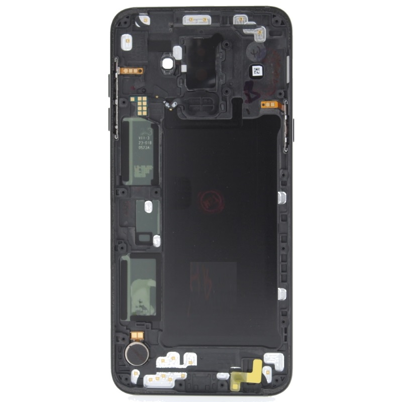 Samsung SM-A605F Galaxy A6+ (2018) Backcover Black With Parts DUOS GH82-16431A