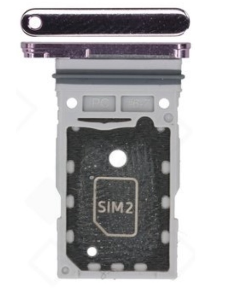 Samsung SM-S911B Galaxy S23/SM-S916B Galaxy S23 Plus Simcard Holder - GH98-47996D - Lavender