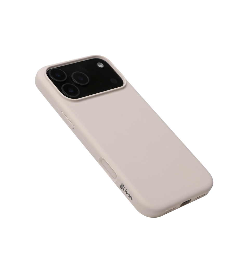 Livon iPhone 17 Pro Max SoftSkin - Gray Owl