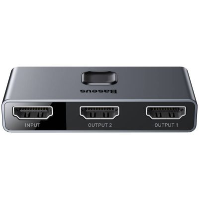 Baseus HUB Matrix HDMI Switcher (2in1 or 1in2) Space Gray