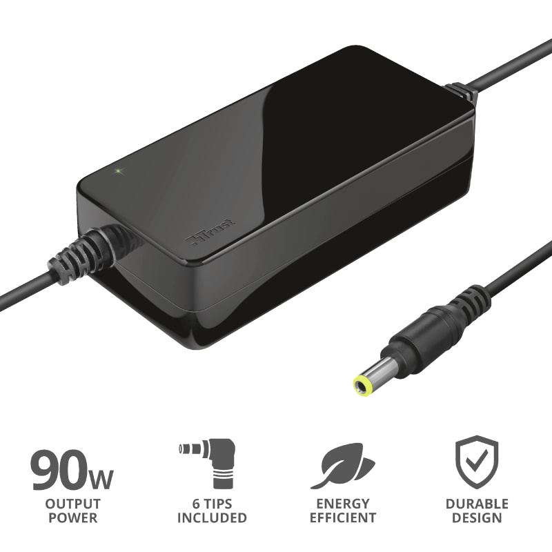 Trust Primo Universal Laptop Charger 90W-19V