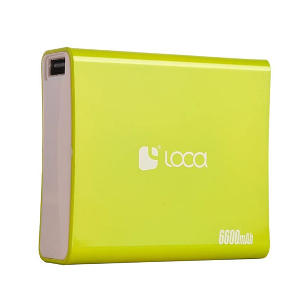 LOCA - Mobile Powerbank - 6600 mAh - Green
